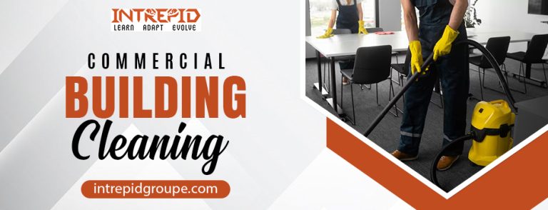 commercial building cleaning