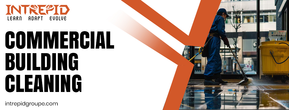 commercial building cleaning